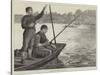 A Member of a Thames Angling Club-null-Stretched Canvas