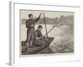 A Member of a Thames Angling Club-null-Framed Giclee Print