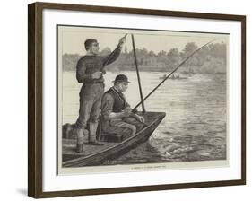 A Member of a Thames Angling Club-null-Framed Giclee Print