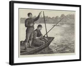 A Member of a Thames Angling Club-null-Framed Giclee Print