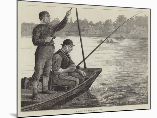 A Member of a Thames Angling Club-null-Mounted Giclee Print