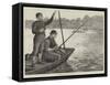 A Member of a Thames Angling Club-null-Framed Stretched Canvas