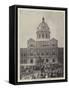 A Memorial Fountain, Rangoon-null-Framed Stretched Canvas