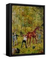 A Memory of Auteuil, 1881-Henri de Toulouse-Lautrec-Framed Stretched Canvas
