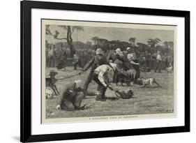 A Menagerie Race at Singapore-John Charles Dollman-Framed Giclee Print