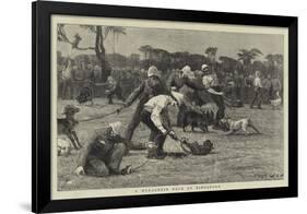 A Menagerie Race at Singapore-John Charles Dollman-Framed Giclee Print