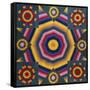 A Mennonite Pieced & Appliqued Cotton Quilted Coverlet, Pennsylvania, Late 19th Century-null-Framed Stretched Canvas