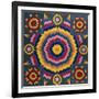 A Mennonite Pieced & Appliqued Cotton Quilted Coverlet, Pennsylvania, Late 19th Century-null-Framed Giclee Print