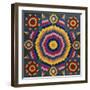 A Mennonite Pieced & Appliqued Cotton Quilted Coverlet, Pennsylvania, Late 19th Century-null-Framed Giclee Print