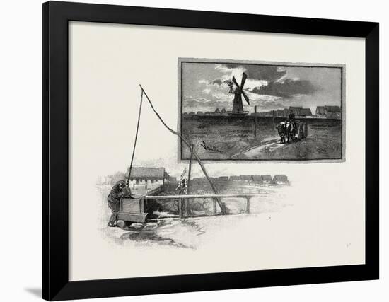 A Mennonite Village, Canada, Nineteenth Century-null-Framed Giclee Print