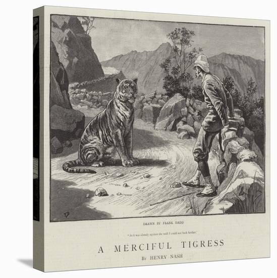 A Merciful Tigress-Frank Dadd-Stretched Canvas