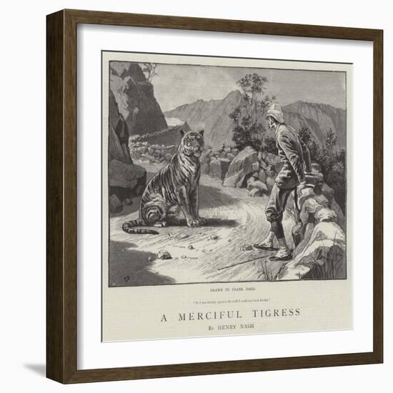 A Merciful Tigress-Frank Dadd-Framed Giclee Print
