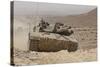 A Merkava Iii Main Battle Tank in the Negev Desert, Israel-Stocktrek Images-Stretched Canvas