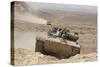 A Merkava Iii Main Battle Tank in the Negev Desert, Israel-Stocktrek Images-Stretched Canvas