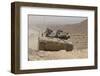 A Merkava Iii Main Battle Tank in the Negev Desert, Israel-Stocktrek Images-Framed Photographic Print