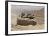 A Merkava Iii Main Battle Tank in the Negev Desert, Israel-Stocktrek Images-Framed Photographic Print