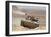 A Merkava Iii Main Battle Tank in the Negev Desert, Israel-Stocktrek Images-Framed Photographic Print