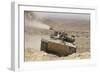 A Merkava Iii Main Battle Tank in the Negev Desert, Israel-Stocktrek Images-Framed Photographic Print