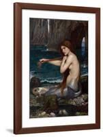 A Mermaid, 1900-John William Waterhouse-Framed Art Print