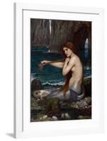 A Mermaid, 1900-John William Waterhouse-Framed Art Print