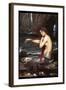 A Mermaid-John William Waterhouse-Framed Art Print