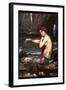 A Mermaid-John William Waterhouse-Framed Art Print