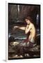 A Mermaid-John William Waterhouse-Framed Art Print