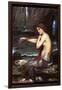 A Mermaid-John William Waterhouse-Framed Art Print