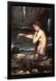 A Mermaid-John William Waterhouse-Framed Art Print