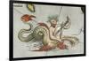 a Merman, Playing an Instrument-Abraham Ortelius-Framed Giclee Print