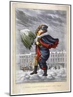 A Merry Christmas and a Happy New Year in London, C1825-George Hunt-Mounted Giclee Print