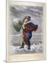 A Merry Christmas and a Happy New Year in London, C1825-George Hunt-Mounted Giclee Print