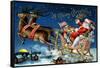 A Merry Christmas-null-Framed Stretched Canvas