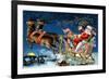 A Merry Christmas-null-Framed Art Print