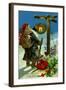 A Merry Christmas-null-Framed Art Print