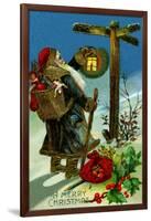 A Merry Christmas-null-Framed Art Print