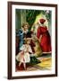 A Merry Christmas-null-Framed Art Print