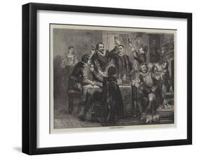 A Merry Christmas!-James Godwin-Framed Giclee Print