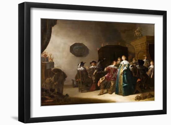 A Merry Company, 1633-Anthonie Palamedesz-Framed Giclee Print