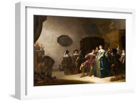 A Merry Company, 1633-Anthonie Palamedesz-Framed Giclee Print