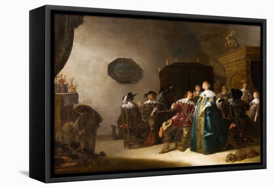 A Merry Company, 1633-Anthonie Palamedesz-Framed Stretched Canvas