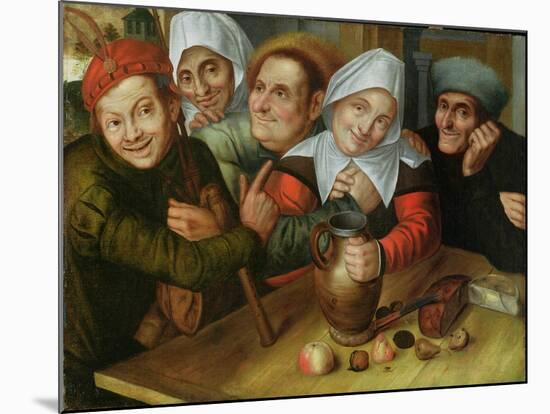 A Merry Company, C.1557-Jan Massys or Metsys-Mounted Giclee Print