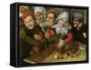 A Merry Company, C.1557-Jan Massys or Metsys-Framed Stretched Canvas