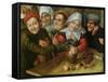 A Merry Company, C.1557-Jan Massys or Metsys-Framed Stretched Canvas