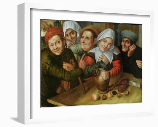 A Merry Company, C.1557-Jan Massys or Metsys-Framed Giclee Print