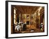 A Merry Company in an Interior-Dirck Hals-Framed Giclee Print