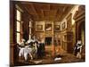 A Merry Company in an Interior-Dirck Hals-Mounted Giclee Print