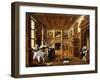 A Merry Company in an Interior-Dirck Hals-Framed Giclee Print