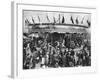 A Merry-Go-Round, Part of a Bank Holiday Carnival on Hamstead Heath, London, 1926-1927-null-Framed Giclee Print