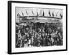 A Merry-Go-Round, Part of a Bank Holiday Carnival on Hamstead Heath, London, 1926-1927-null-Framed Giclee Print